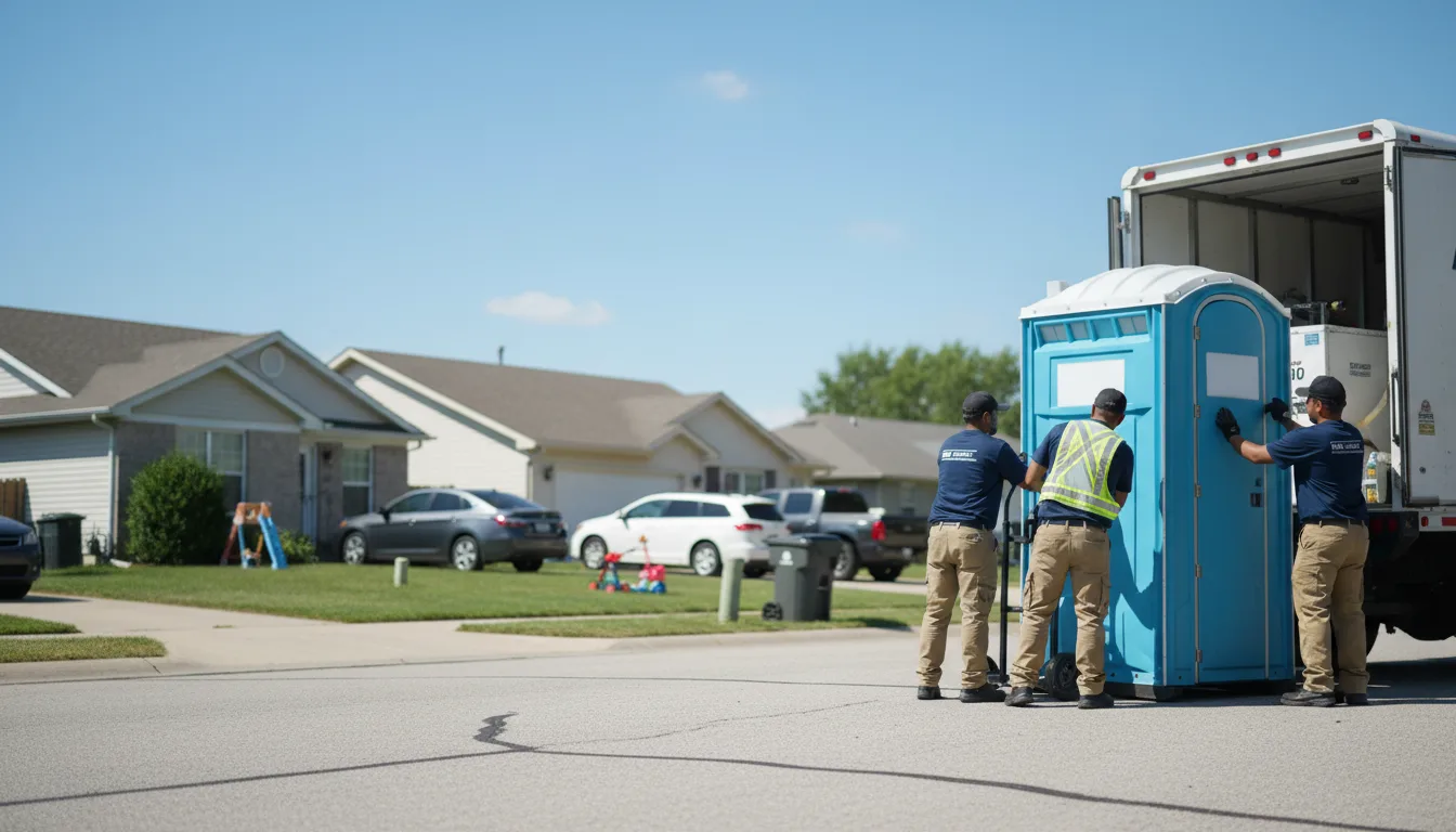 Standard Porta Potty Rentals in Dalzell, IL near me